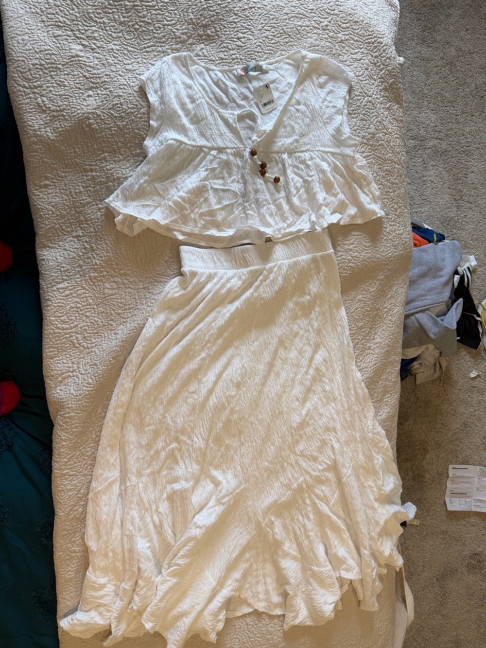 Free People beach two piece set - Picture 3 of 3